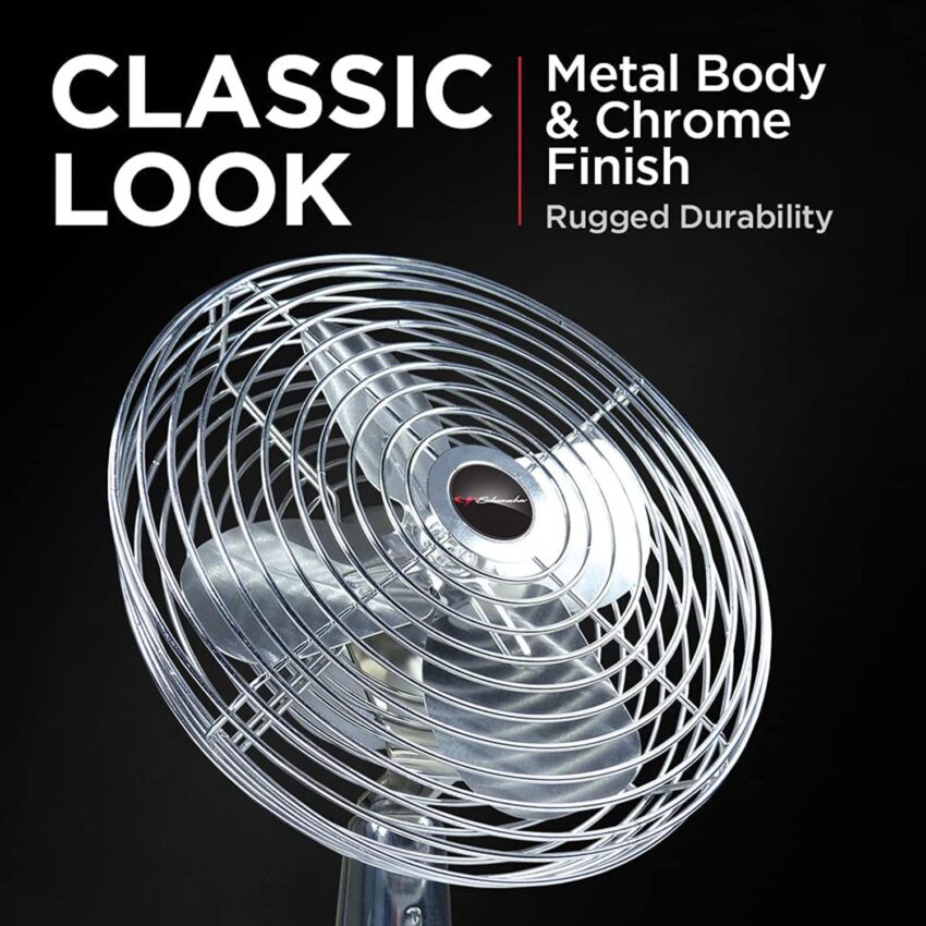 Schumacher 125 Chrome Fan 12V - Görsel 3